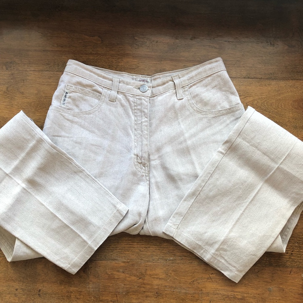 🎓SALE🎓 90s’ Armani high rise Linen Jeans